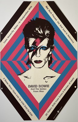 Lot 691 - 1973 DAVID BOWIE ZIGGY STARDUST CONCERT POSTER.