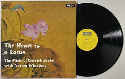 Lot 62 - THE MICHAEL GARRICK SEXTET - THE HEART IS A LOTUS LP (ARGO - ZDA 135 - UK ORIGINAL PRESSING).
