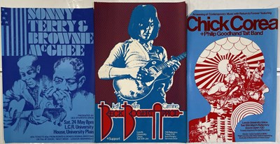Lot 230 - 1970S POSTERS INC JEFF BECK / SONNY TERRY AND MORE.