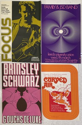 Lot 231 - 1970S PROG / ROCK POSTER COLLECTION.