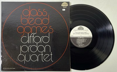 Lot 64 - CLIFFORD JORDAN QUARTET - GLASS BEAD GAMES LP (ORIGINAL US COPY - STRATA EAST SES 19737/8 - SIGNED)