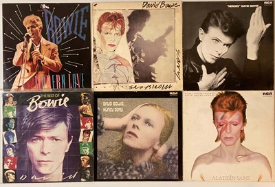 Lot 1109 - BOWIE/ QUEEN/ ROXY MUSIC - GLAM LPs