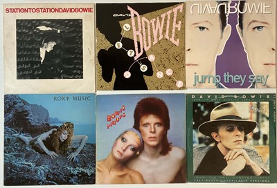 Lot 1109 - BOWIE/ QUEEN/ ROXY MUSIC - GLAM LPs