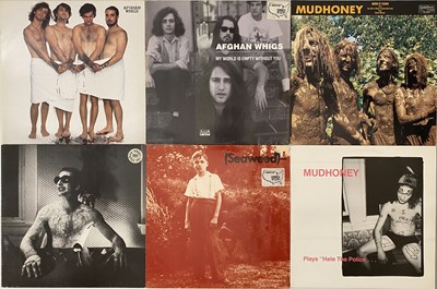 Lot 4 - 12" SINGLES LOT - SUBPOP/GRUNGE & RELATED. SOUNDGARDEN, HOLE, MUDHONEY, BLACK FLAG