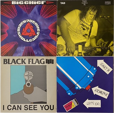 Lot 4 - 12" SINGLES LOT - SUBPOP/GRUNGE & RELATED. SOUNDGARDEN, HOLE, MUDHONEY, BLACK FLAG