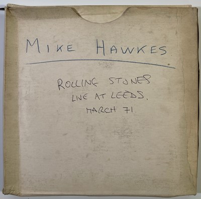 Lot 542 - THE ROLLING STONES - LIVE AT LEEDS MARCH 1971 TAPE REEL.