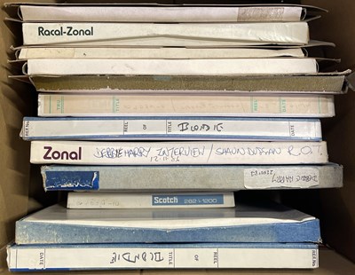 Lot 596 - DEBBIE HARRY / BLONDIE - BBC INTERVIEW TAPE REELS.