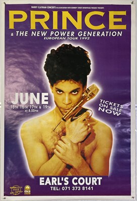 Lot 234 - MICHAEL JACKSON / HOLE / PRINCE - LARGE COLLECTION OF 1990S BILLBOARD POSTERS.