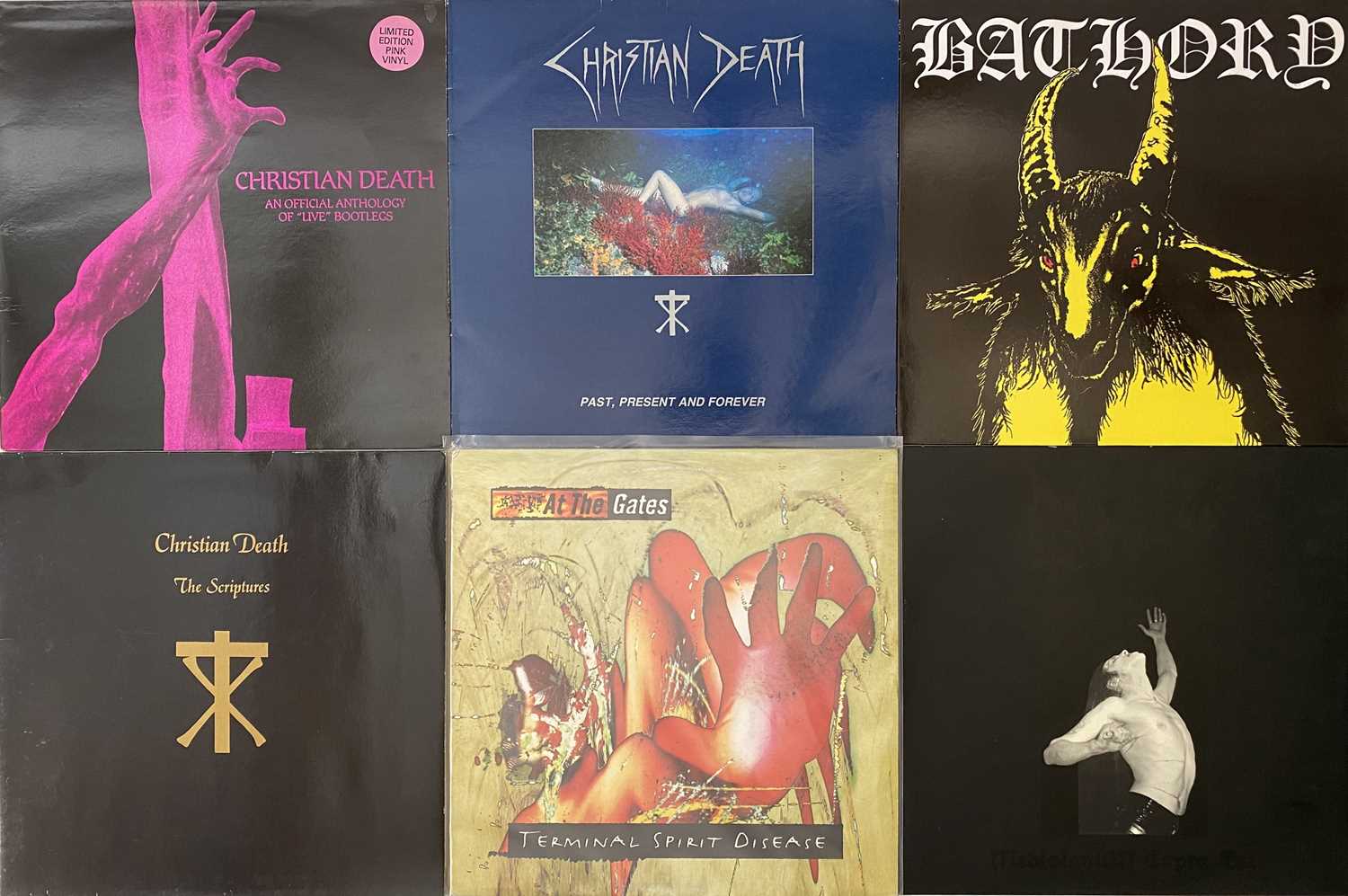 Lot 12 - DEATH METAL / NU METAL / GOTH LP'S, 12", PICTURE-DISCS & 7"