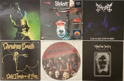 Lot 12 - DEATH METAL / NU METAL / GOTH LP'S, 12", PICTURE-DISCS & 7"