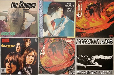 Lot 13 - IGGY POP & THE STOOGES LP, EP & 7" COLLECTION + LIMITED SINGLES BOX