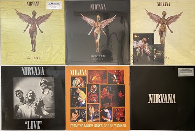 Lot 14 - NIRVANA LP'S, 12" SINGLES/EP'S & LIVE/PRIVATE RELEASE