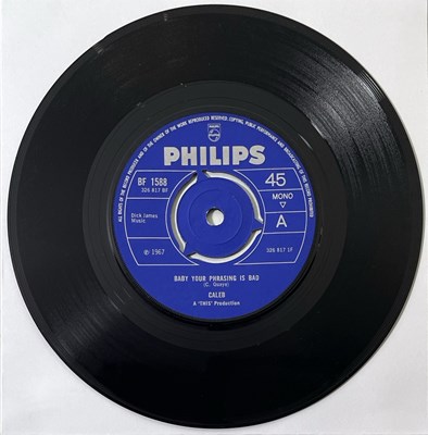 Lot 78 - CALEB - BABY YOUR PHRASING IS BAD 7" (ORIGINAL UK COPY - PHILIPS BF 1588).