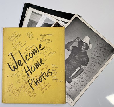 Lot 399 - JAMES BROWN - INSCRIBED AND SIGNED PROMOTIONAL IMAGE.