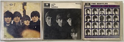 Lot 400 - THE BEATLES - COLLECTION OF THREE STUDIO ALBUMS ON REEL TO REEL.