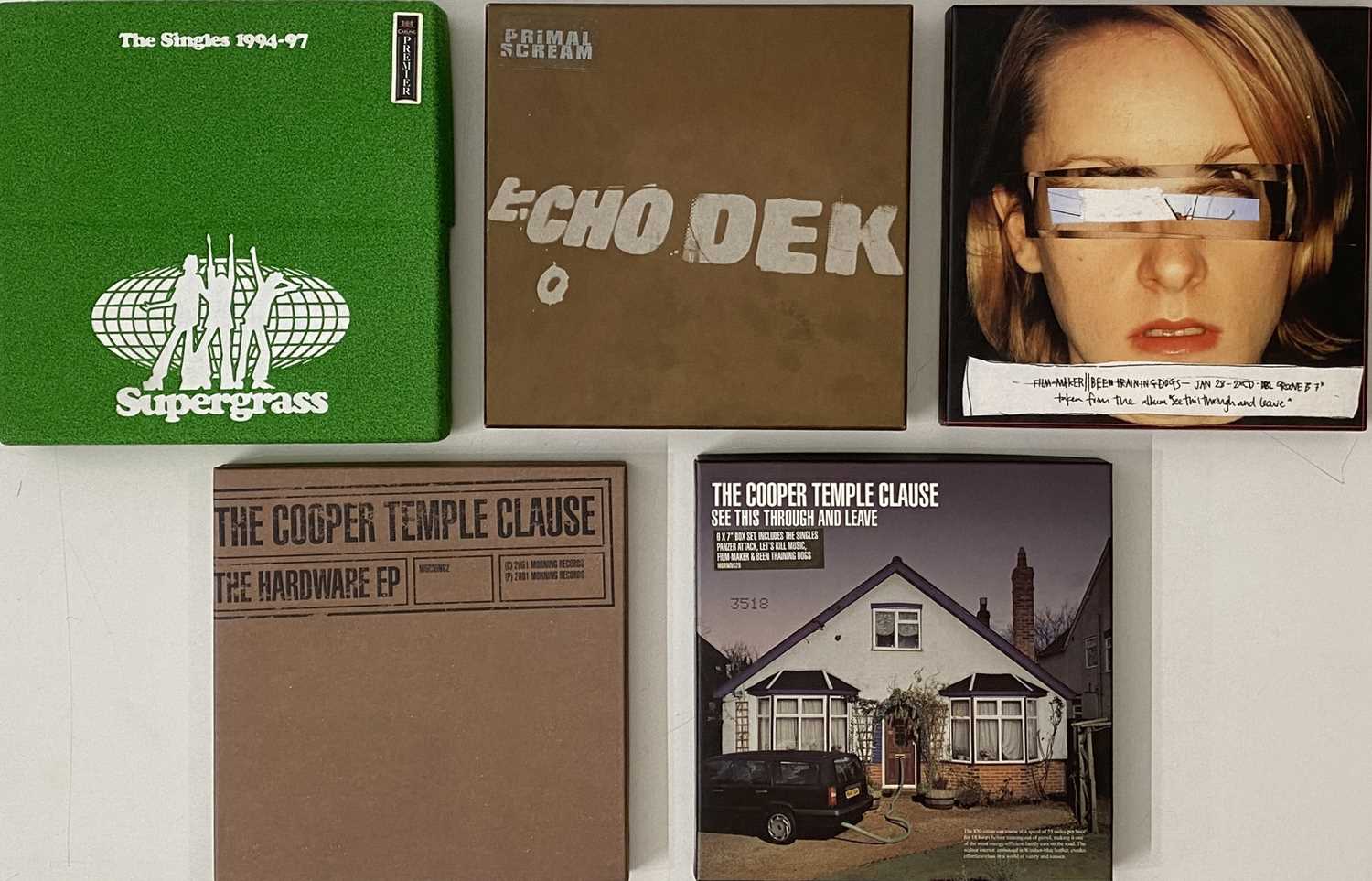 Lot 18 - INDIE ROCK/ALT 7" BOXSETS - SUPERGRASS, PRIMAL SCREAM