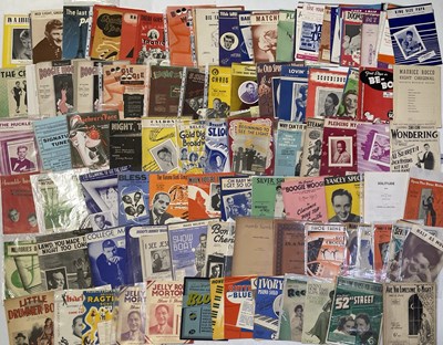 Lot 353 - ROCK N ROLL / JAZZ / BLUES - LARGE COLLECTION OF SHEET MUSIC AND SONG BOOKS.