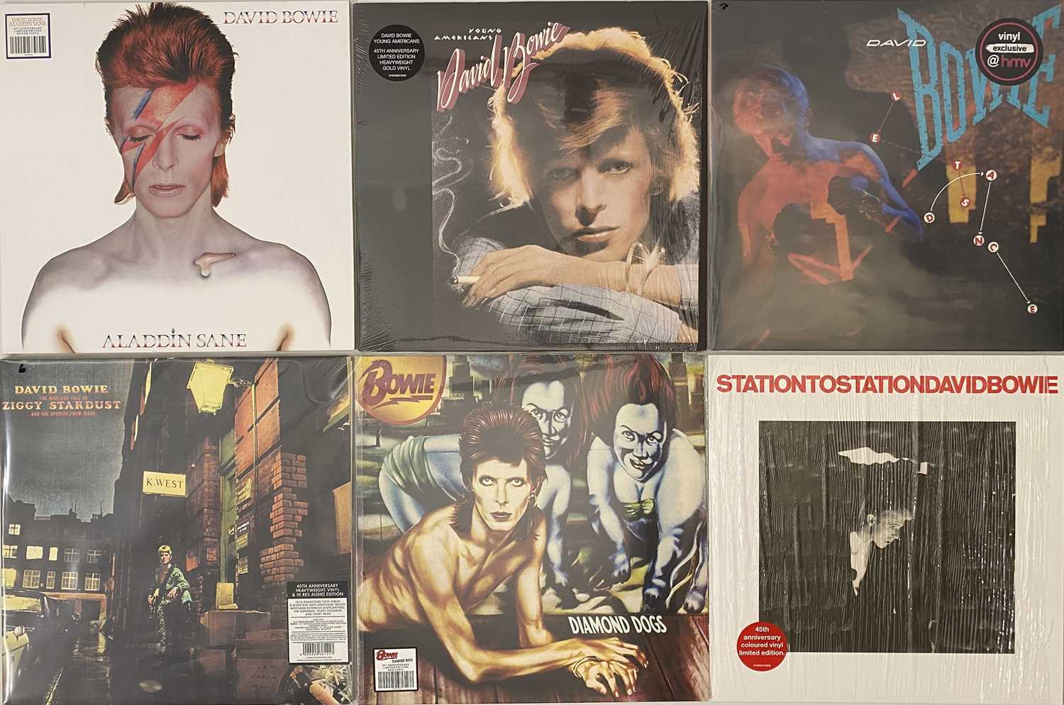 Lot 21 - DAVID BOWIE - LP COLLECTION. LIMITED EDITION/COLOURED VINYL