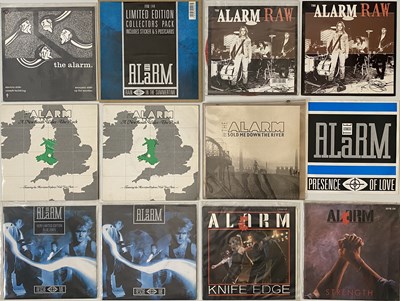 Lot 22 - THE ALARM - 12" SINGLES AND 7" COLLECTION ORIGINAL/LIMITED & SIGNED