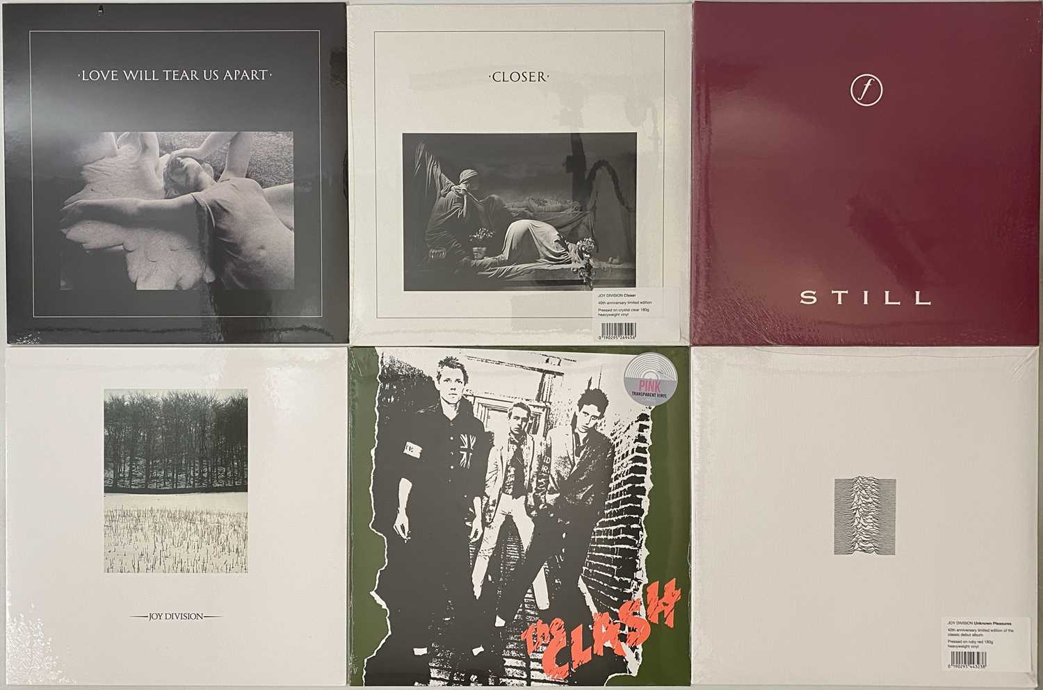 Lot 23 - PUNK/POST-PUNK/ROCK LIMITED EDITION/REPRESS LP'S - JOY DIVISION, U2, NEW YORK DOLLS