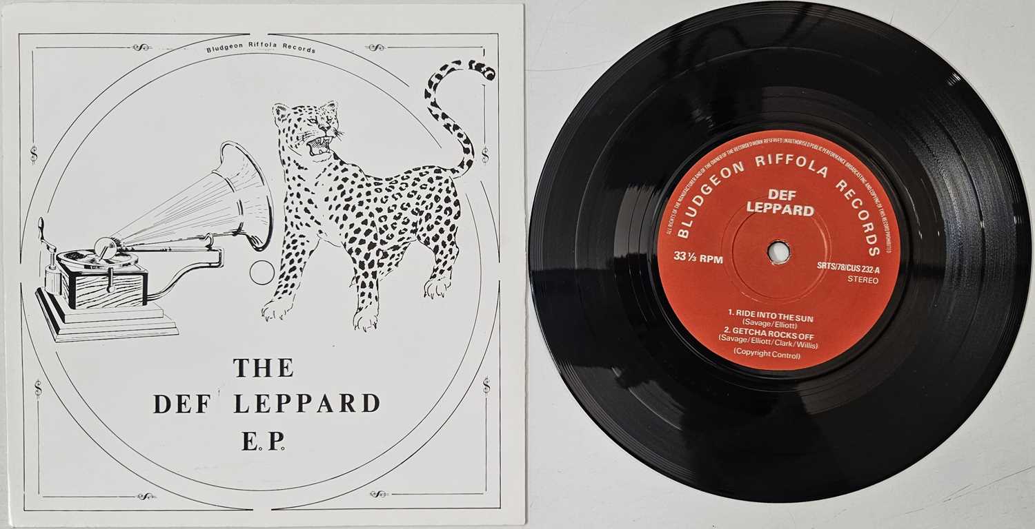 Lot 57 - DEF LEPPARD - 'THE DEF LEPPARD EP' 7", UK 1979 (SRTS/78/CUS 232)