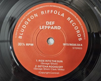 Lot 57 - DEF LEPPARD - 'THE DEF LEPPARD EP' 7", UK 1979 (SRTS/78/CUS 232)