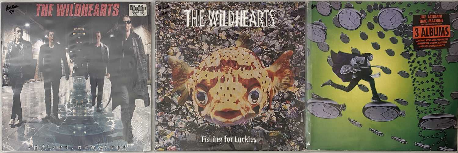 Lot 31 - JOE SATRIANI / THE WILDHEARTS LP LOT