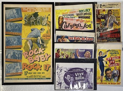 Lot 354 - ROCK N ROLL POSTER COLLECTION INC ORIGINAL BELGIAN ISSUE EXAMPLES.