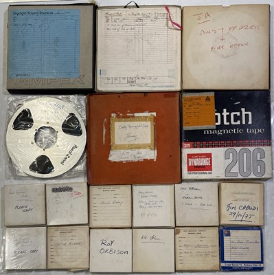 Lot 444 - 1970S TAPE REEL ARCHIVE - JOHNNY MORAN RADIO TAPES - CLAPTON / DUSTY SPRINGFIELD AND MORE.
