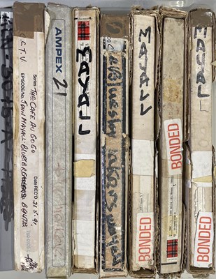 Lot 599 - CAFE AU GO GO LIVE RECORDINGS TAPE ARCHIVE - JOHN MAYALL.