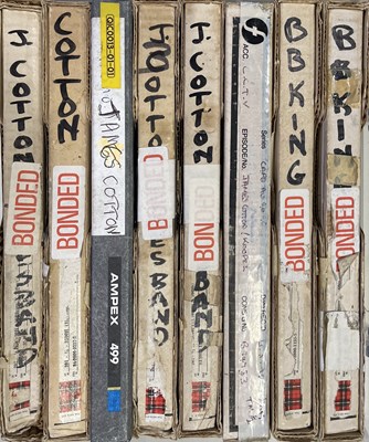 Lot 600 - CAFE AU GO GO LIVE RECORDINGS TAPE ARCHIVE - BB KING / J COTTON.