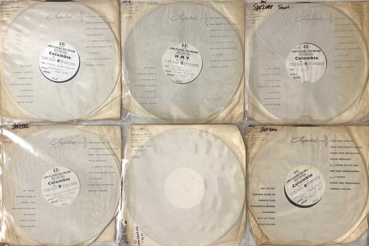 Lot 41 - RARE UK 60'S WHITE LABEL CLASSICAL, COLUMBIA, HMV ECT.