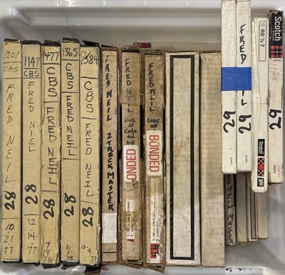 Lot 603 - CAFE AU GO GO LIVE RECORDINGS TAPE ARCHIVE - FRED NEIL.