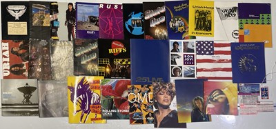 Lot 149 - CLASSIC ROCK / PROGRAMME AND TICKET COLLECTION 1970S-2000S.
