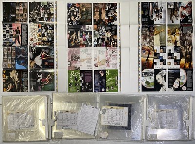 Lot 90 - ROXY MUSIC - ORIGINAL DESIGN/PRODUCTION MATERIALS FOR DIGIBOOK RELEASES.