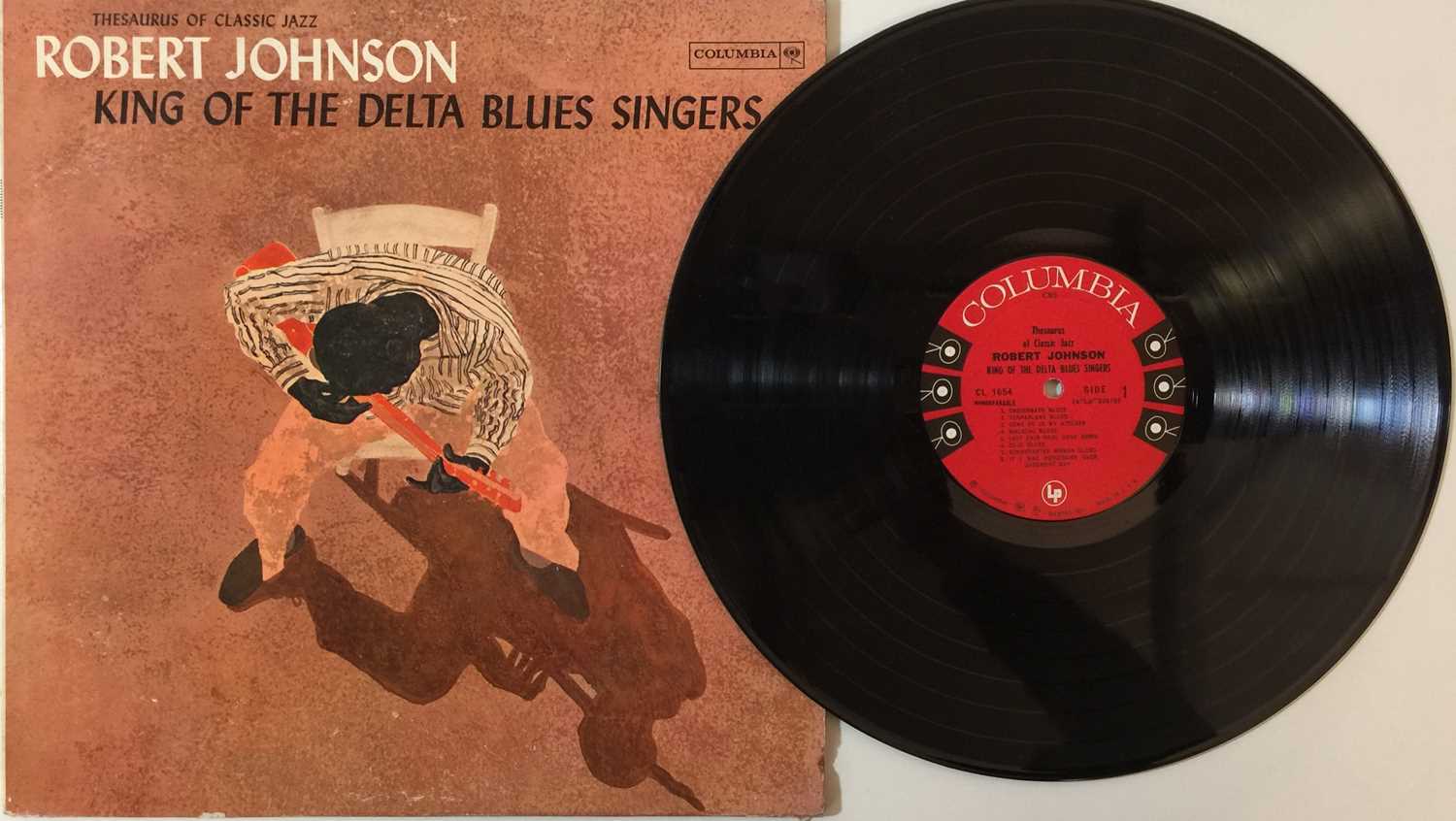 Lot 254 - ROBERT JOHNSON - KING OF THE DELTA BLUES SINGERS LP (US 6 EYE MONO - CL 1654)