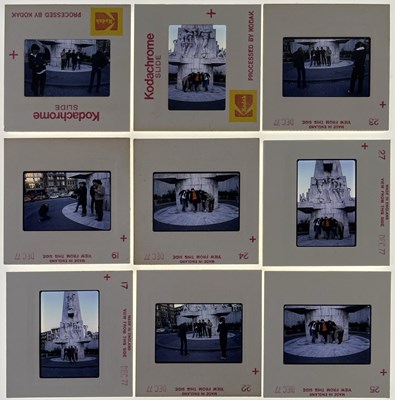 Lot 625 - THE STRANGLERS - COLLECTION OF NINE COLOUR TRANSPARENCIES FROM AMSTERDAM, 1977.