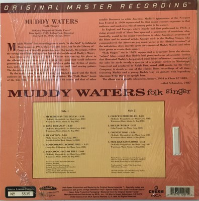 Lot 256 - MUDDY WATERS - FOLK SINGER LP (LIMITED EDITION - MFSL 1-201)