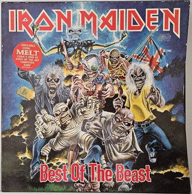 Lot 48 - IRON MAIDEN - BEST OF THE BEAST X 4 LP BOXSET W/ BOOK