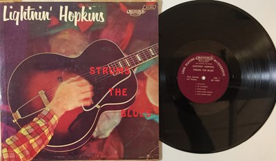 Lot 257 - LIGHTNIN' HOPKINS - STRUMS THE BLUES LP (US MONO OG - SLP 4022)