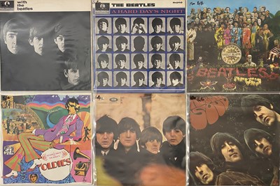 Lot 53 - THE BEATLES LP'S - MIXED ORIGINALS, MONOS/STEREOS, OLDIES, NUMB WHITE ALBUM ECT