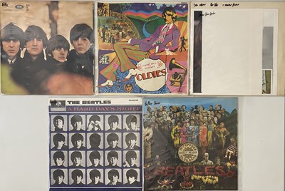 Lot 55 - THE BEATLES LP'S - SIDE LOADER WHITE ALBUM, MONOS/STEREOS ECT