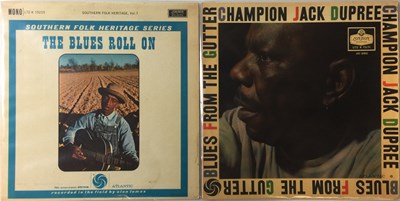 Lot 261 - CHAMPION JACK DUPRESS/ VARIOUS - THE BLUES LIVE ON (UK LONDON LP RARITIES)