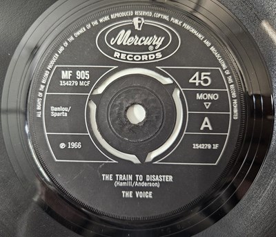 Lot 78 - THE VOICE - THE TRAIN TO DISASTER 7" (ORIGINAL UK THREE PRONG COPY - MERCURY MF 905)