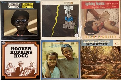 Lot 262 - LIGHTNIN' HOPKINS - LPs