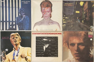 Lot 62 - DAVID BOWIE LP COLLECTION - USA SPACE ODDITY, MAINMAN SLEEVE, GOLDEN YEARS ETC.