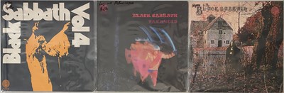 Lot 65 - BLACK SABBATH LP COLLECTION - 1ST PRESS 'BLACK SABBATH', 1ST PRESS 'PARANOID' ETC