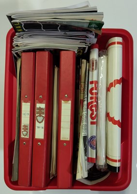Lot 432 - NOTTINGHAM FOREST - LARGE COLLECTION OF C1980S EPHEMERA INC PROGRAMMES, SUPPORTER'S CLUB INFO, SEASON TICKETS ETC.