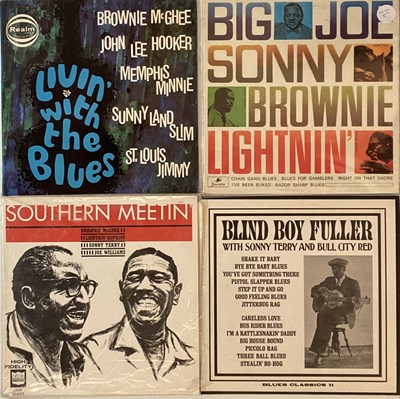 Lot 268 - SONNY TERRY/ BROWNIE MCGHEE AND RELATE - LPs