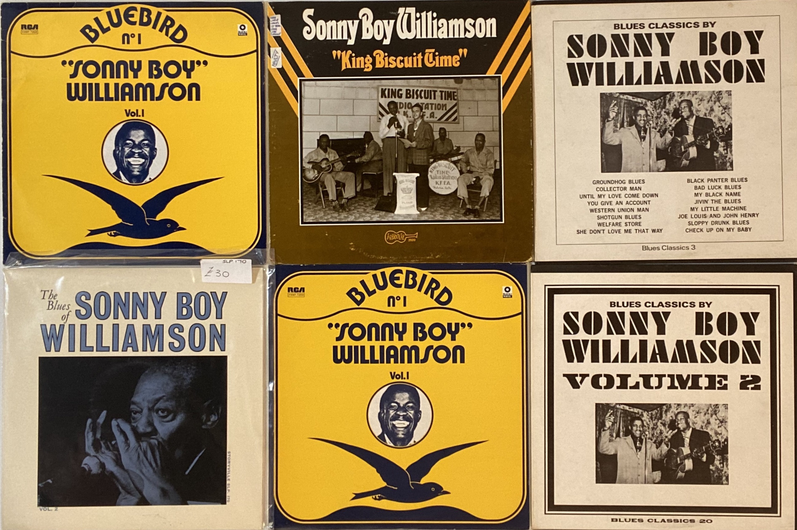 Lot 270 - SONNY BOY WILLIAMSON 1 & 2 - LPs